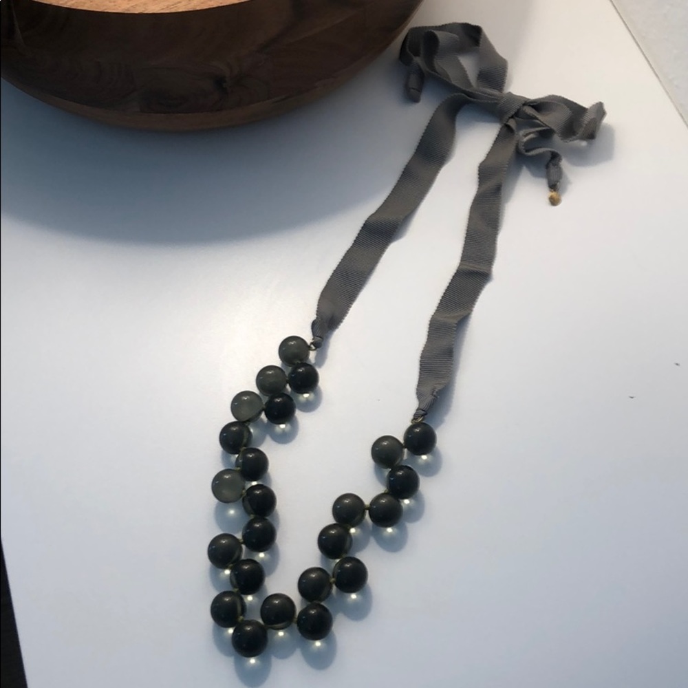 J Crew Adjustable Beaded Necklace